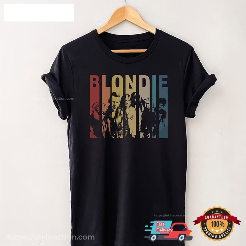 Blondie Band Blondie 70s Rock Music T-shirt
